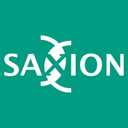 Het logo van het saxion